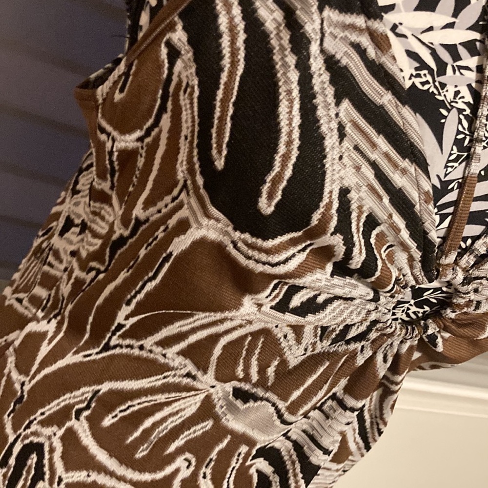 ZARA jacquard  back out midi dress - Picture 7 of 9